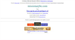 Desktop Screenshot of missionarybc.com